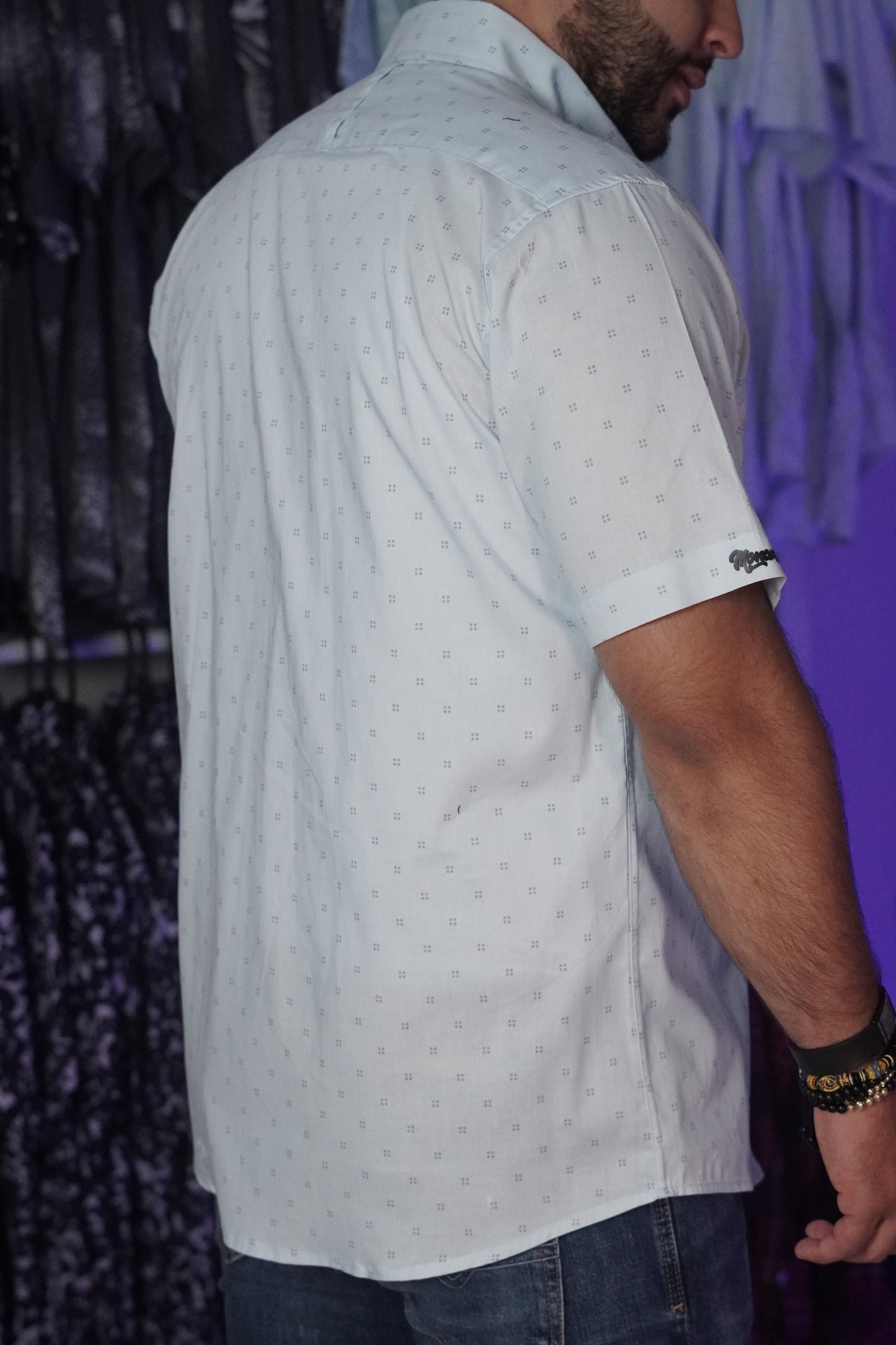 Camisa manga corta blanca