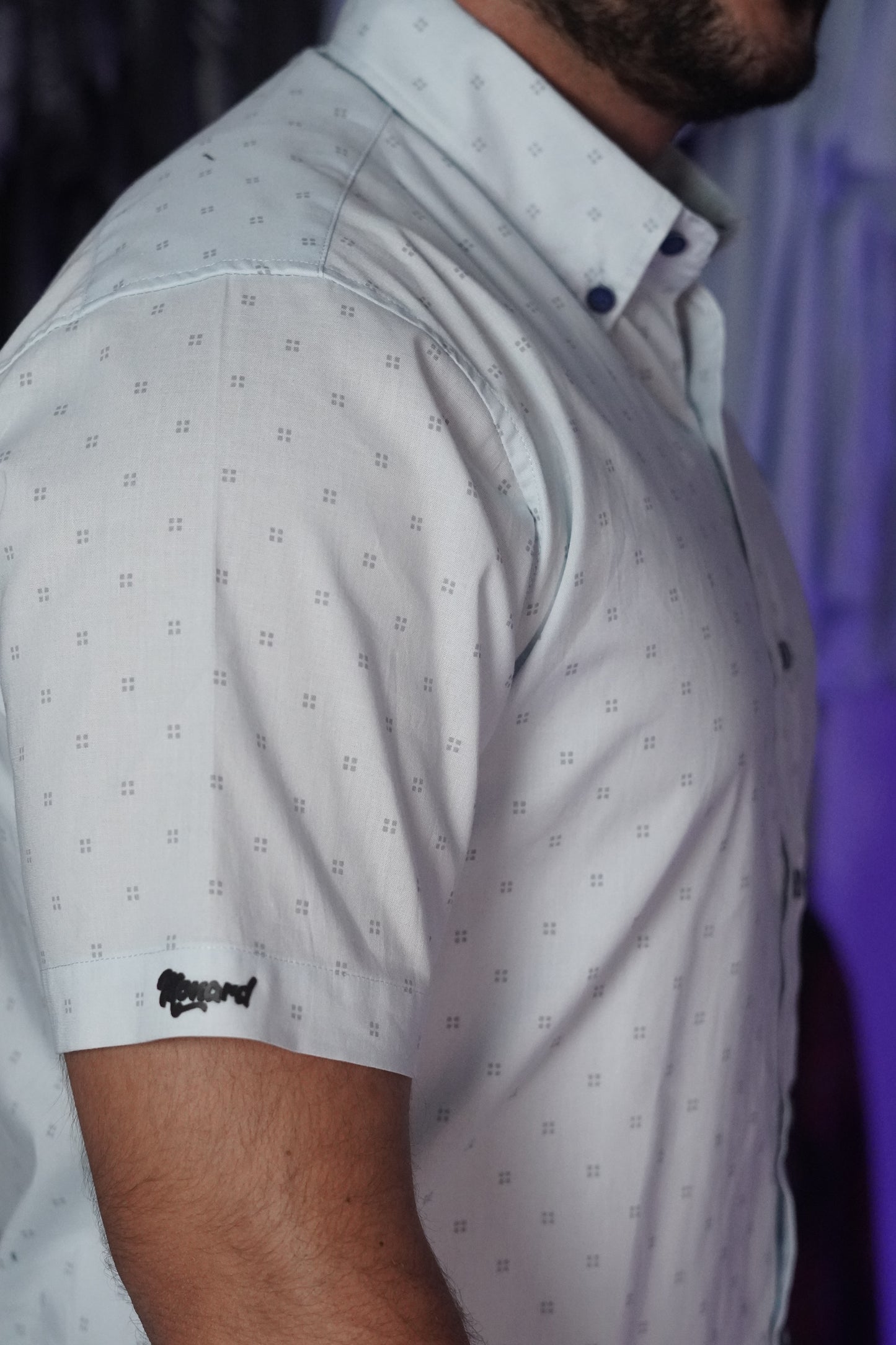 Camisa manga corta blanca
