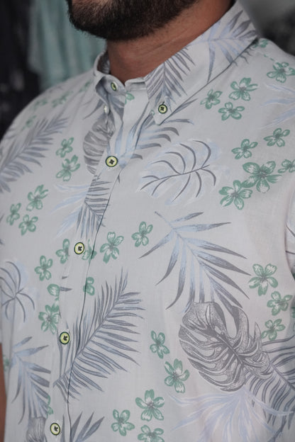 Camisa manga corta estampada