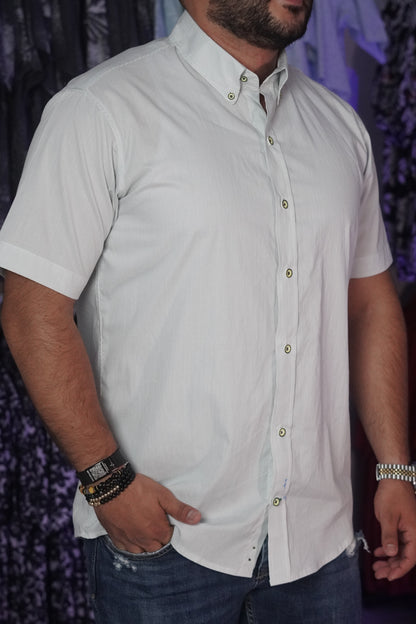 Camisa manga corta lisa