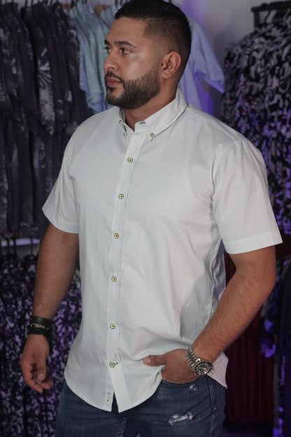 Camisa manga corta lisa